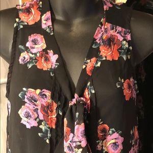 Flower tank top